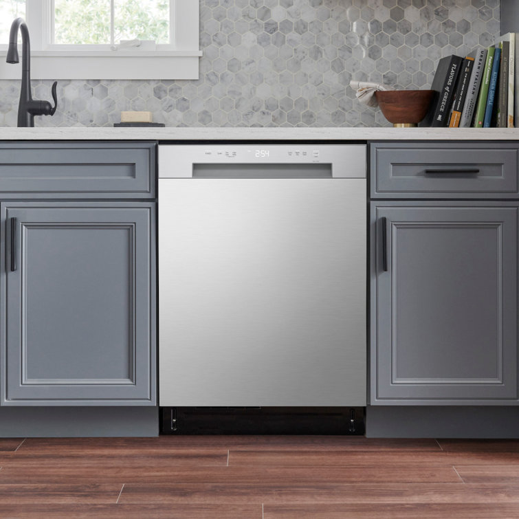 24'' Stainless Steel Front Control Dishwasher with Dynamic Dry