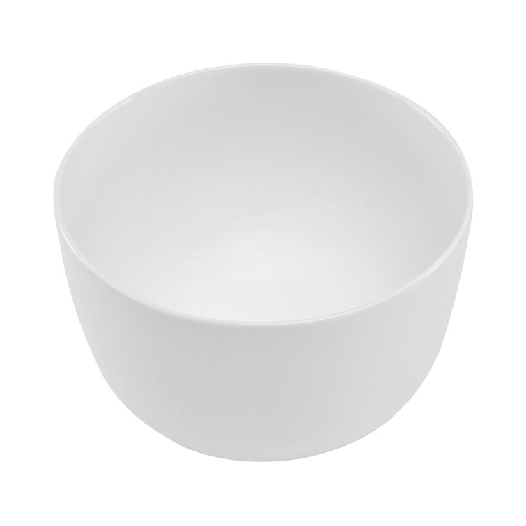 Calice 15'' White Ceramic Round Vessel Sink