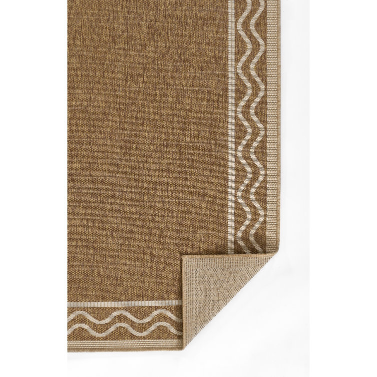 Natural Diamond Pattern Synthetic Rectangular Rug 2 ft x 3 ft