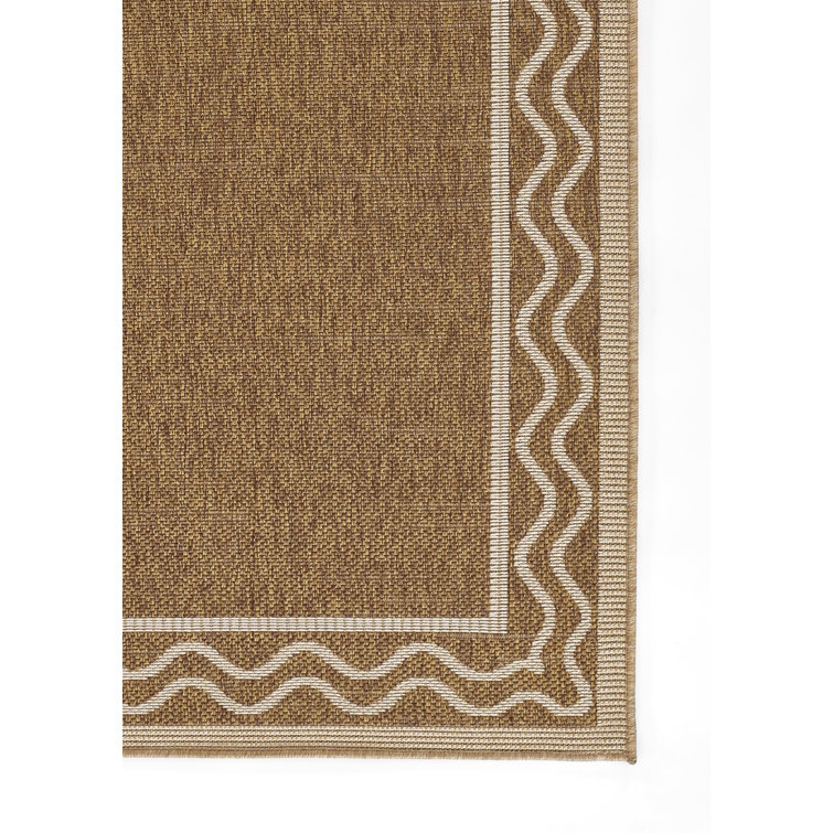 Natural Diamond Pattern Synthetic Rectangular Rug 2 ft x 3 ft
