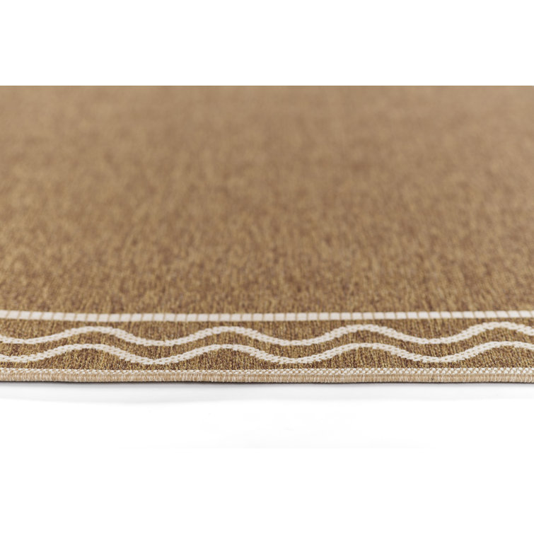 Natural Diamond Pattern Synthetic Rectangular Rug 2 ft x 3 ft
