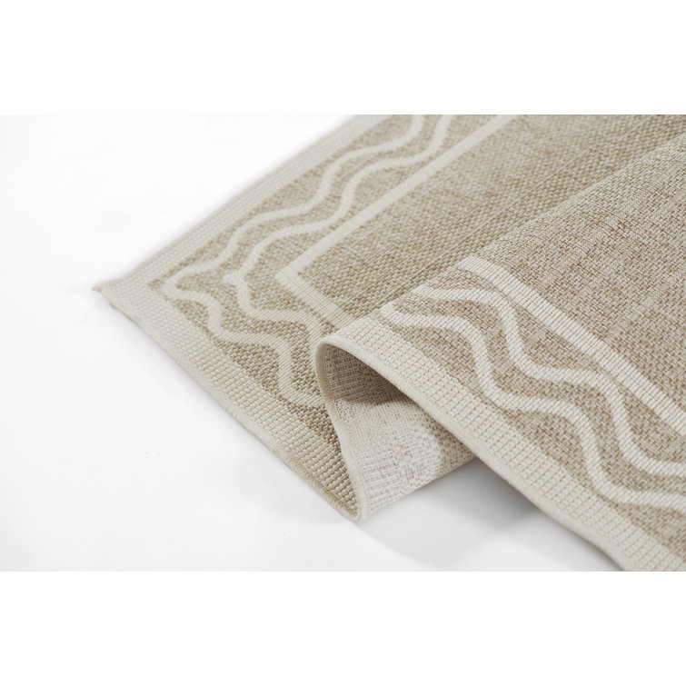 Gray Diamond Pattern Rectangular Wool Blend Rug