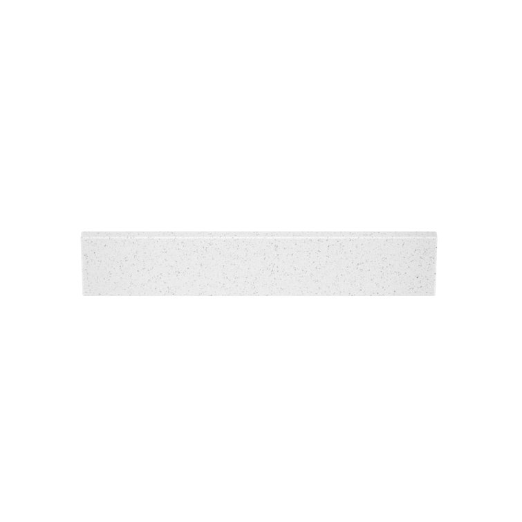 Speckled White Engineered Marble Bathroom Sidesplash