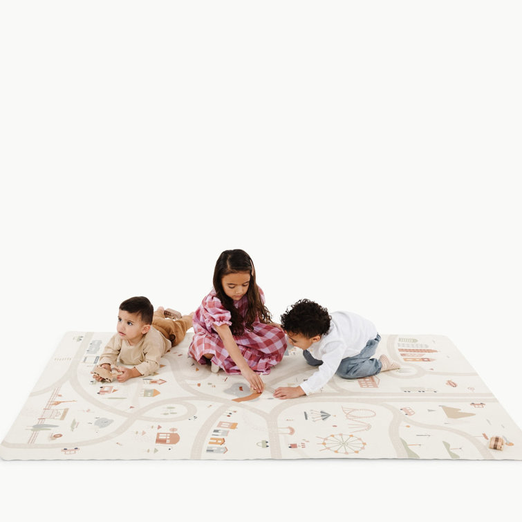 Uptown Print Leather Play Mat 54" Square