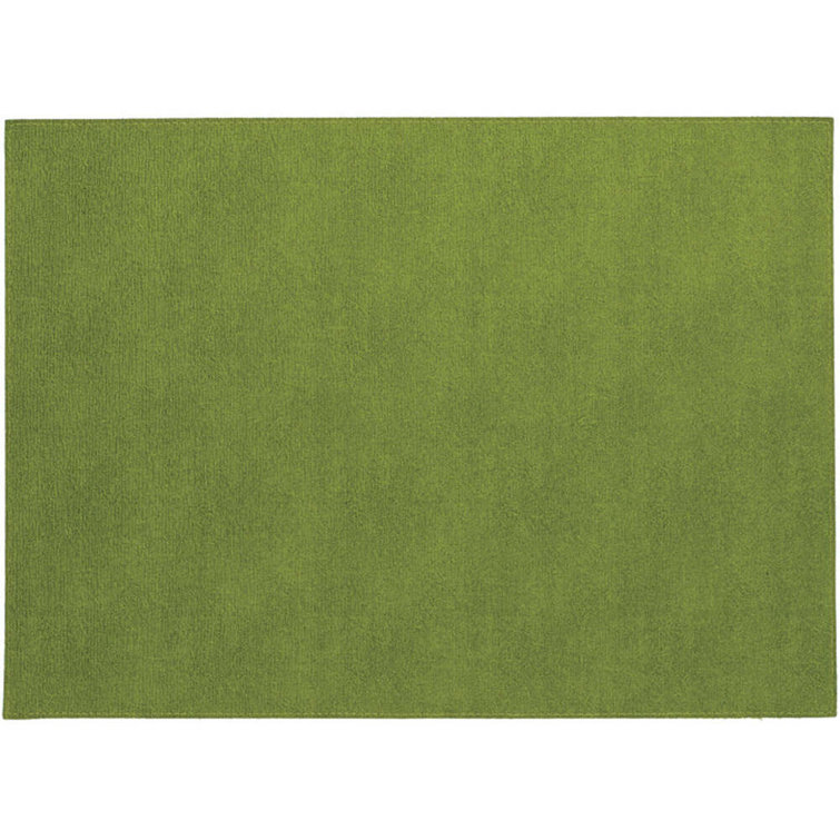 New Grass Vinyl Rectangle Placemat Set of 4