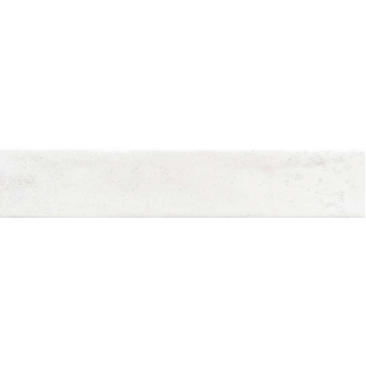 Ibiza 2" x 10" White Glossy Ceramic Subway Tile