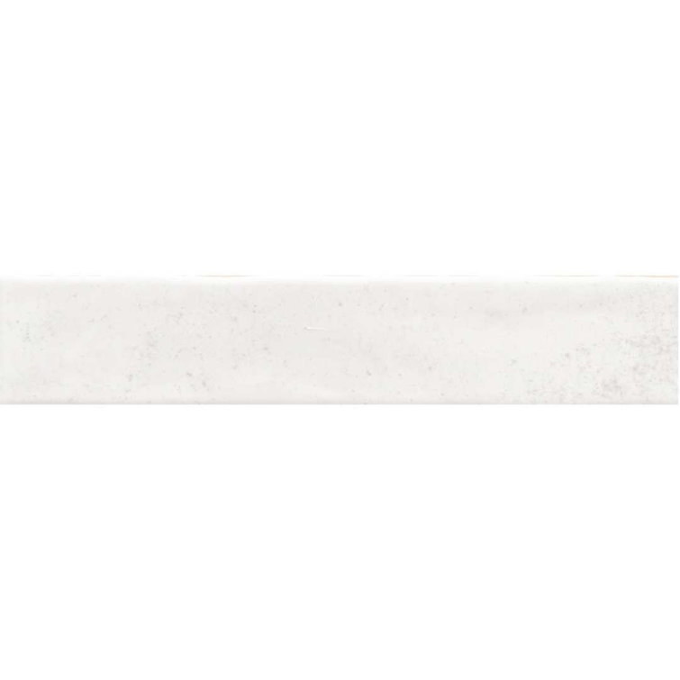 Ibiza 2" x 10" White Glossy Ceramic Subway Tile