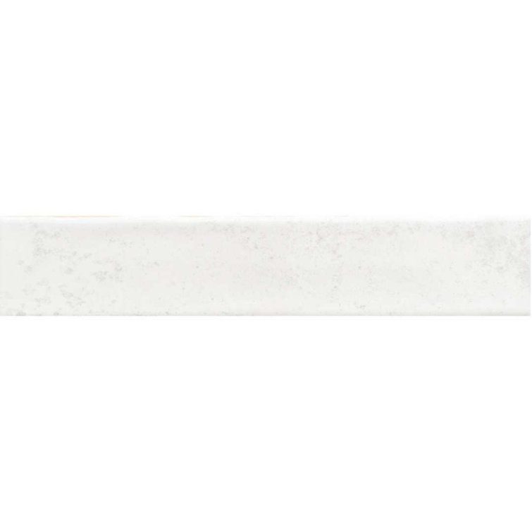 Ibiza 2" x 10" White Glossy Ceramic Subway Tile