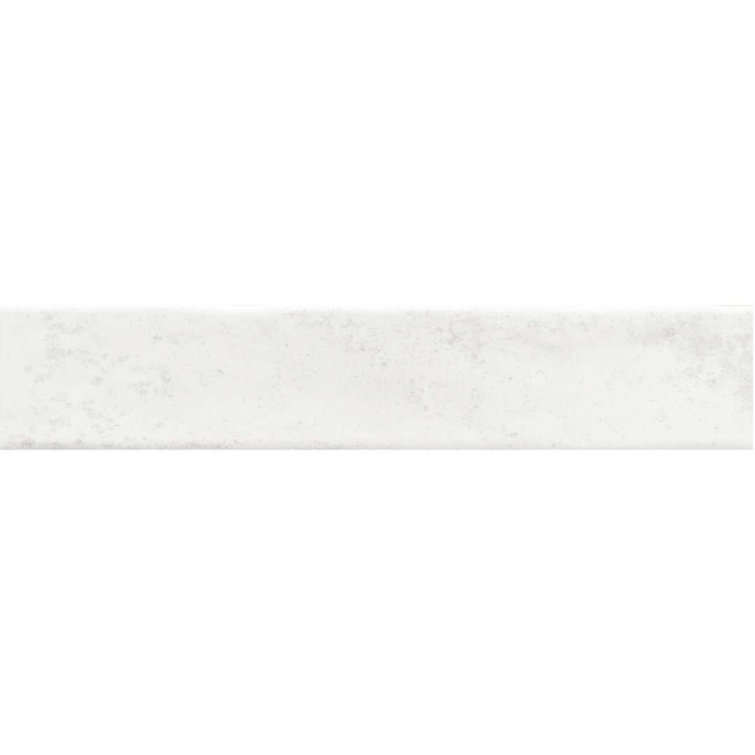 Ibiza 2" x 10" White Glossy Ceramic Subway Tile