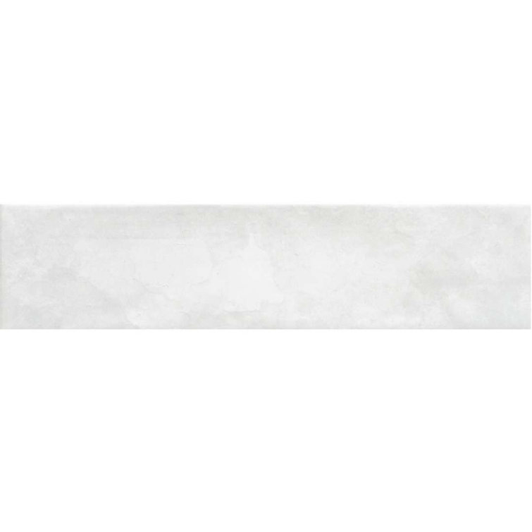 Avila White 3" x 12" Glossy Ceramic Subway Wall Tile