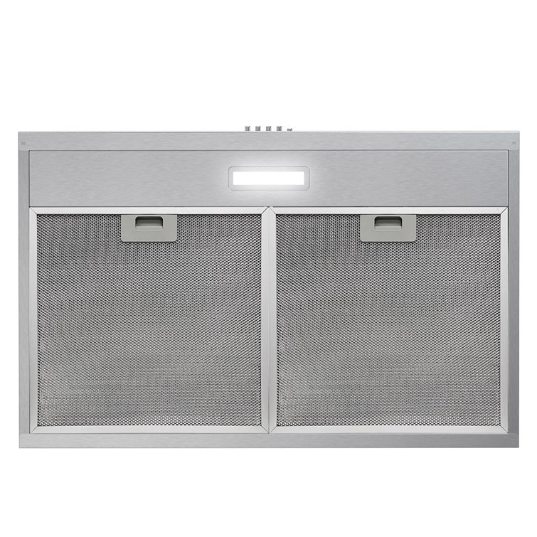 Streamline 30-Inch Stainless Steel Under Cabinet Range Hood with Charcoal Filter