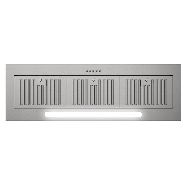 Streamline 36-Inch Stainless Steel Ductless Insert Range Hood with LED Light