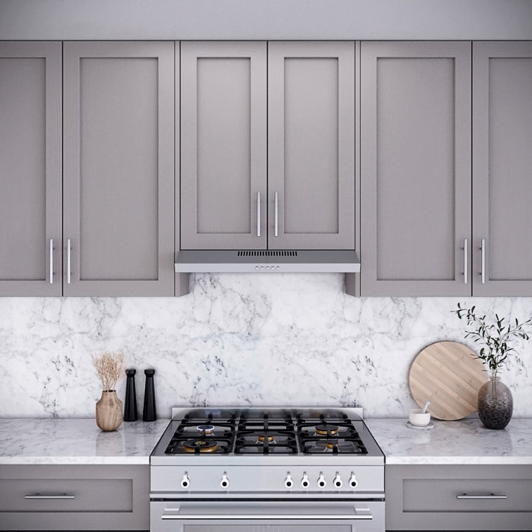 Streamline 30-Inch Stainless Steel Under Cabinet Range Hood with Charcoal Filter