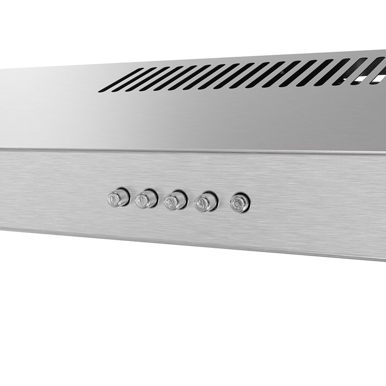 Streamline 30-Inch Stainless Steel Under Cabinet Range Hood with Charcoal Filter
