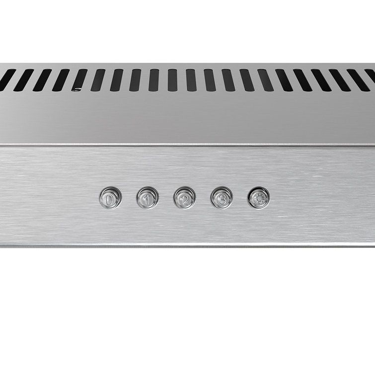 Streamline 30-Inch Stainless Steel Under Cabinet Range Hood with Charcoal Filter