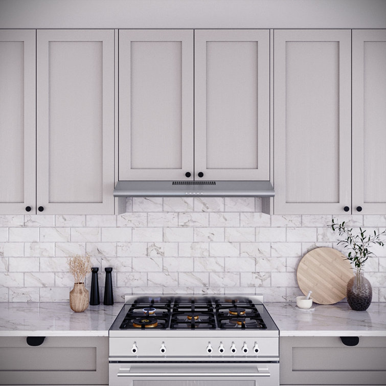 Streamline 36" Stainless Steel Under Cabinet Range Hood with Charcoal Filter