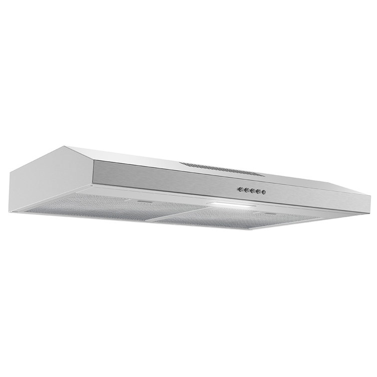 Streamline 30-Inch Stainless Steel Under Cabinet Range Hood with Charcoal Filter