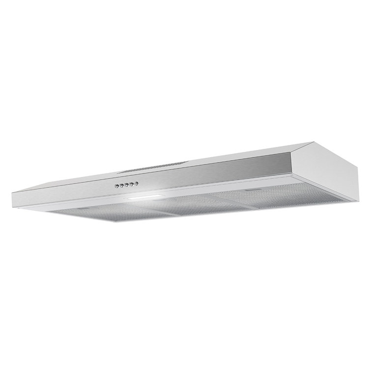 Streamline 36" Stainless Steel Under Cabinet Range Hood with Charcoal Filter