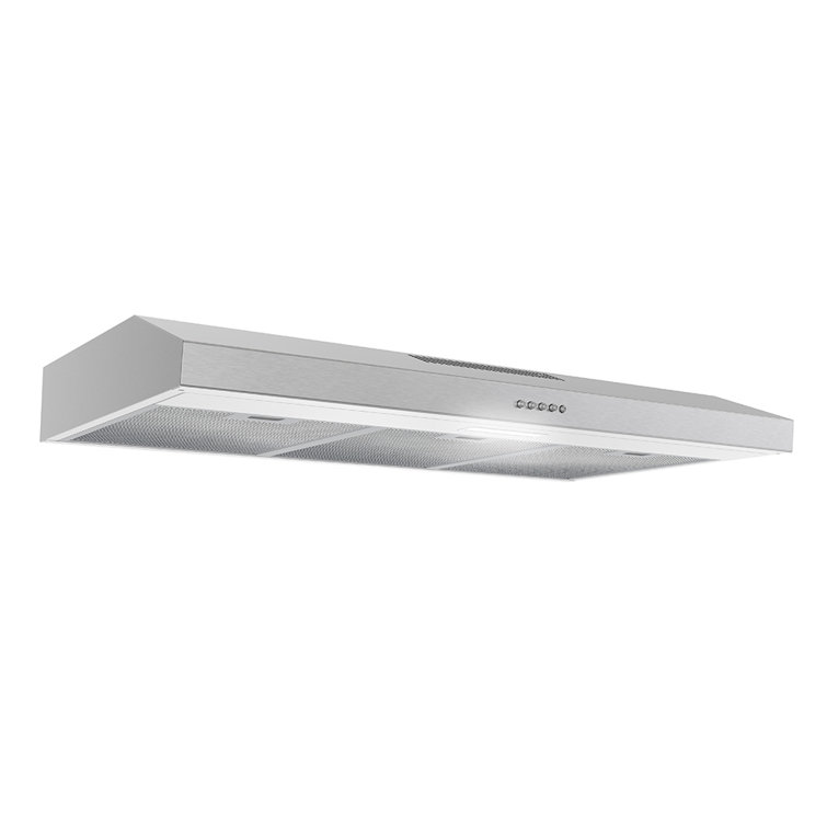 Streamline 36" Stainless Steel Under Cabinet Range Hood with Charcoal Filter