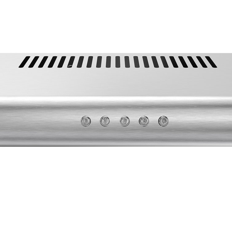 Streamline 30-Inch Stainless Steel Convertible Under Cabinet Range Hood