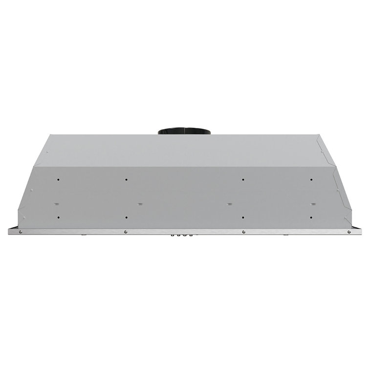 Streamline 36-Inch Stainless Steel Ductless Insert Range Hood with LED Light