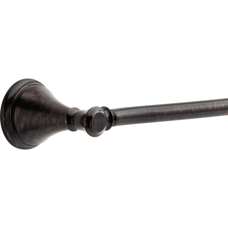 Venetian Bronze 3-Piece Bathroom Hardware Set with Towel Bar, Ring, and Holder