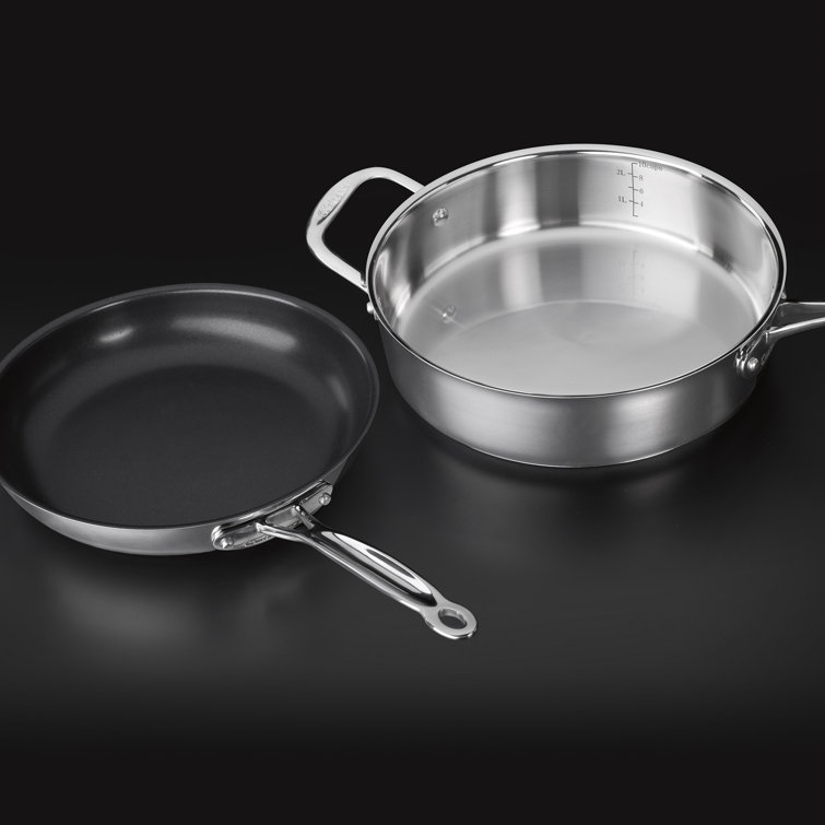 Cuisinart 14-Piece Stainless Steel Non-Stick Cookware Set
