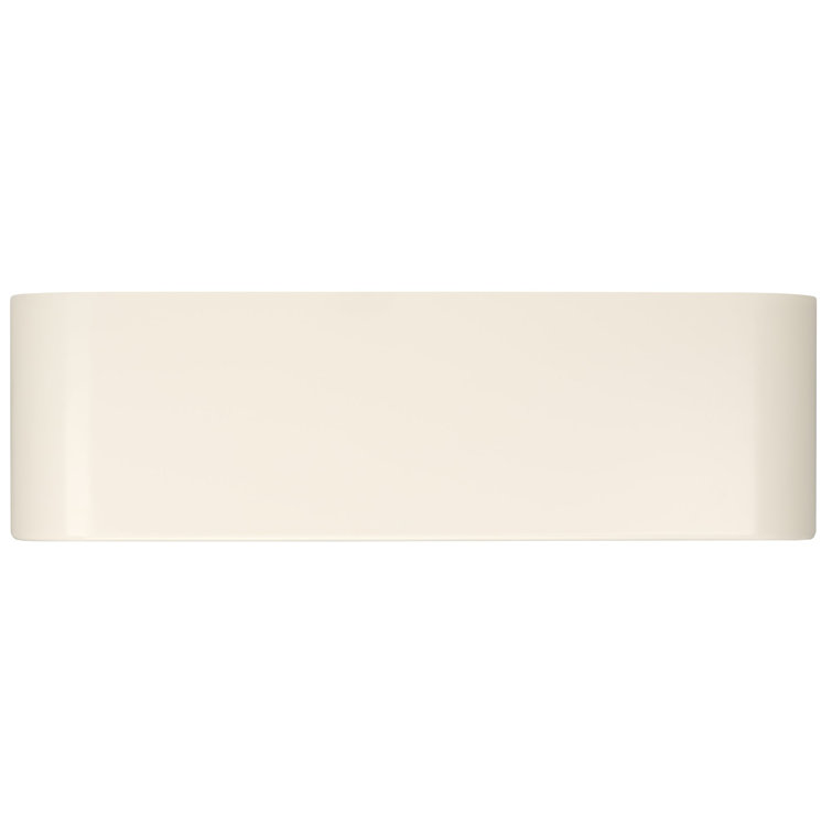 Noni Ivory MDF Console Table with Assorted Storage Compartments