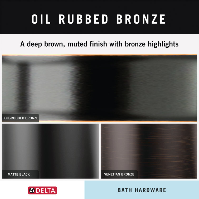 Windemere 24-Inch Oil Bronze Wall Mounted Towel Bar
