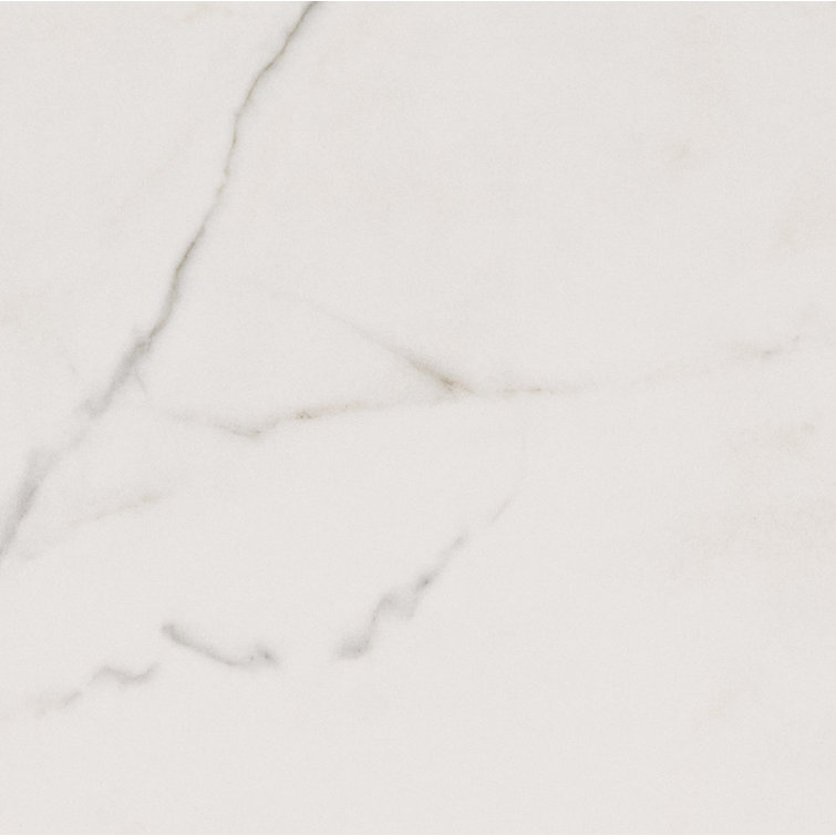 Calacatta Lucca 24" x 24" Polished Porcelain Marble Look Tile
