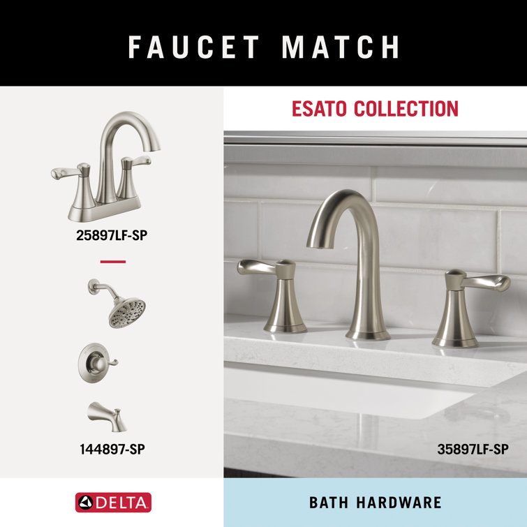 Brushed Nickel Double Towel Hook with SpotShield