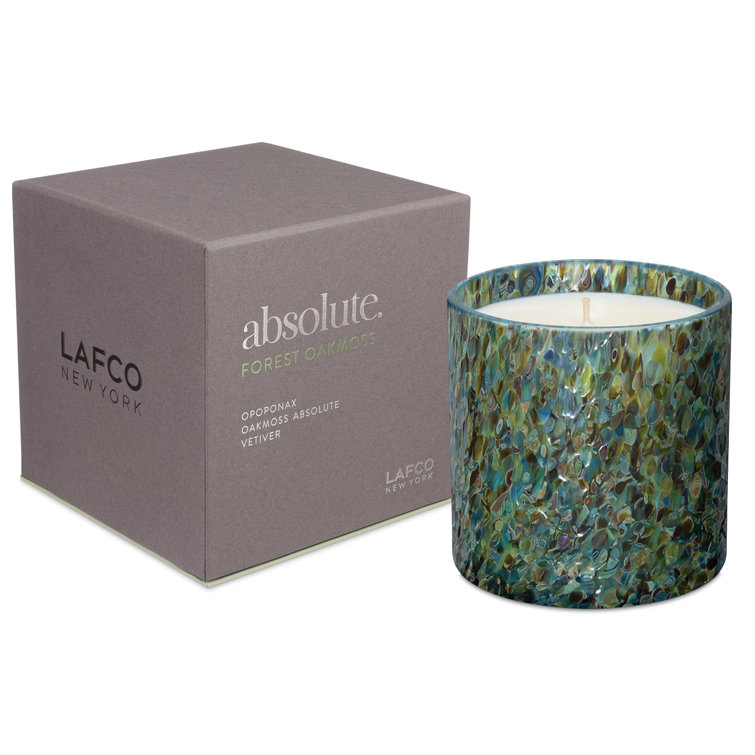 Handmade Forest Oakmoss Soy Candle in Glass Holder