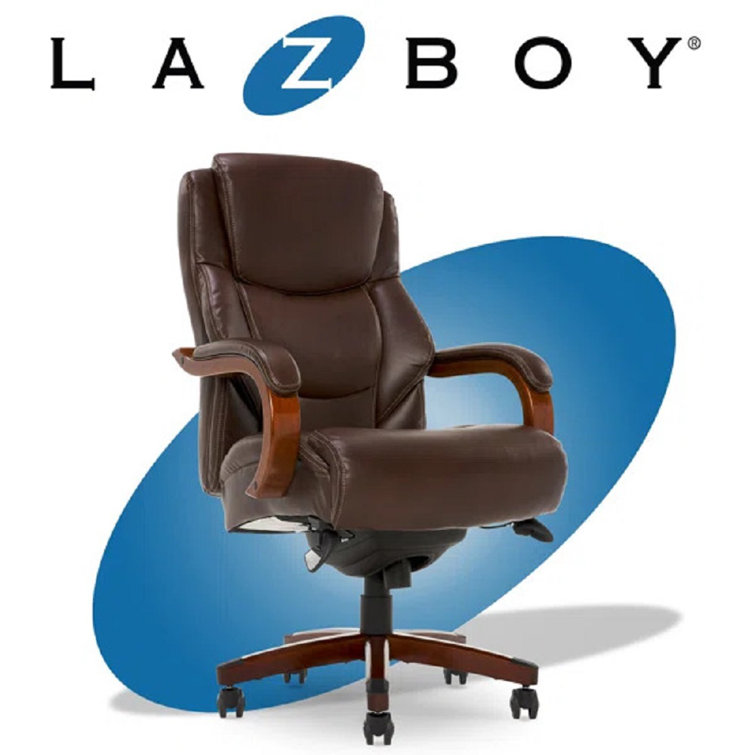 Chestnut Brown High Back Leather Executive Office Chair