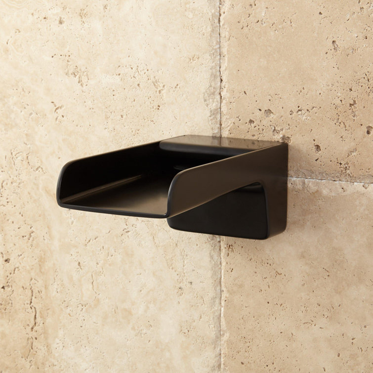 Brushed Nickel Wall Mounted Waterfall Tub Spout