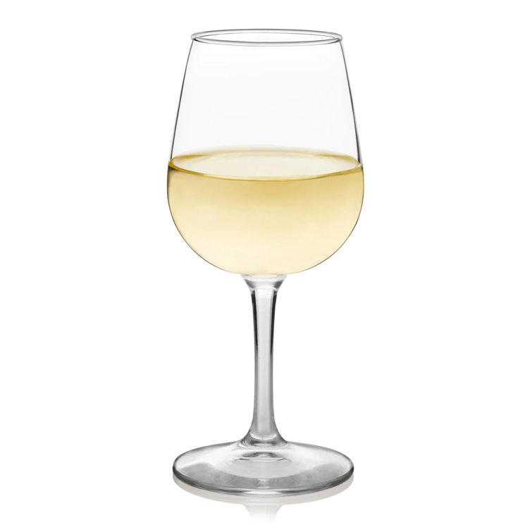 Libbey 12.75 Oz Clear Glass Stemmed Wine Glasses Set of 12