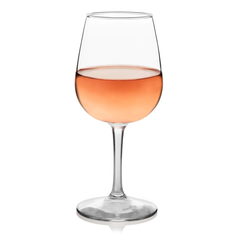 Libbey 12.75 Oz Clear Glass Stemmed Wine Glasses Set of 12