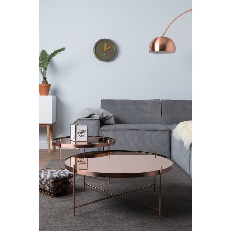 Adjustable Arc Floor Lamp in Yellow and Gold Metal