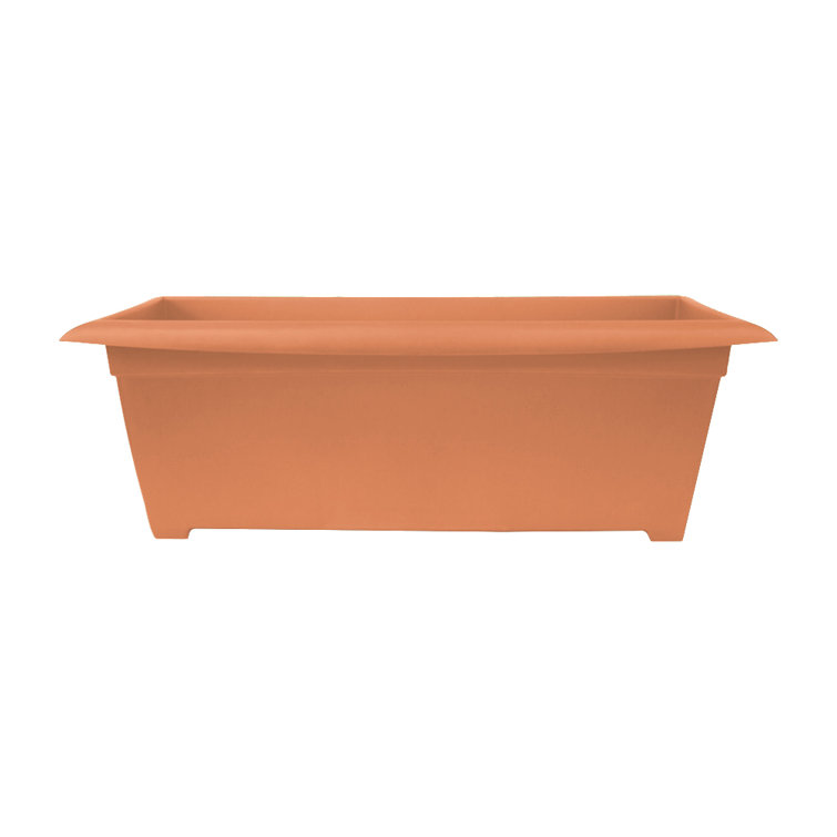 Dayton Coral Recycled Plastic Deck Box Planter