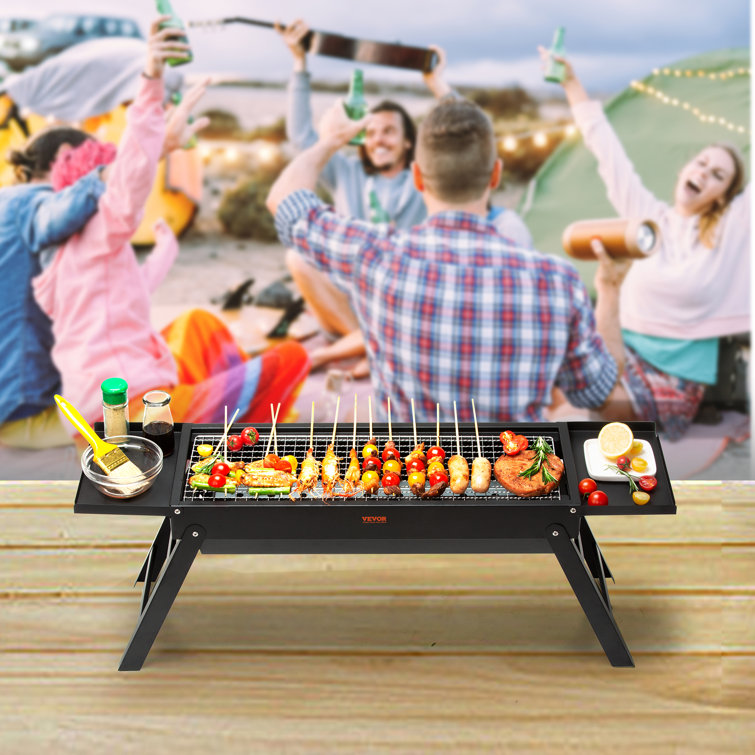VEVOR 23'' Black Stainless Steel Portable Charcoal Grill