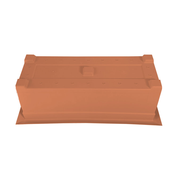 Dayton Coral Recycled Plastic Deck Box Planter