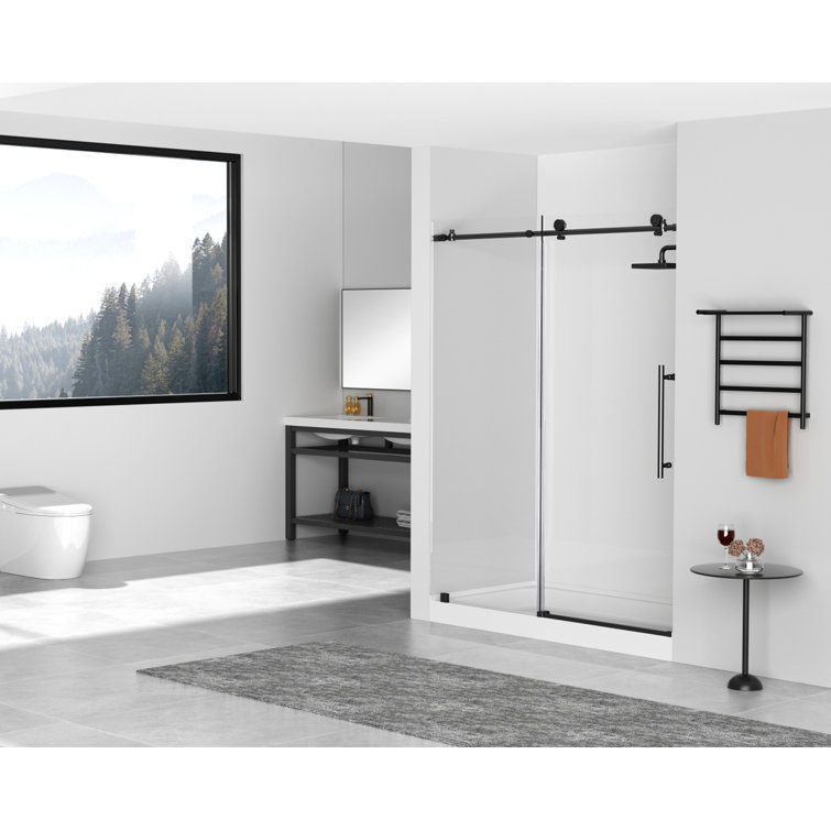 Glossy White 60x32 Inch Acrylic Single Threshold Shower Base