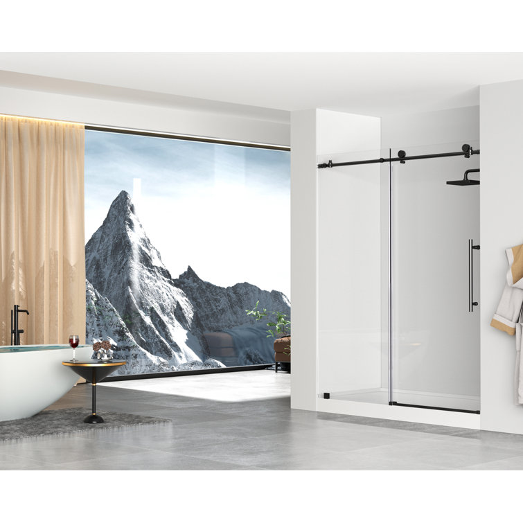 Glossy White 60'' x 32'' Acrylic Single Threshold Shower Base