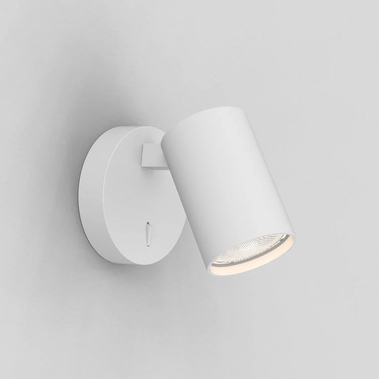 White Metal Dimmable LED Wall Sconce
