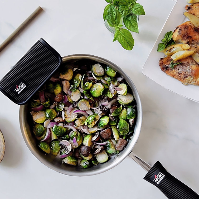 Black and Gray Silicone Cookware Gift Set