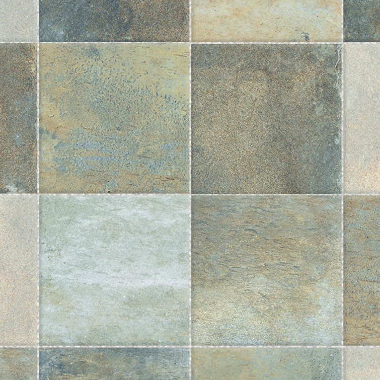 Nusa Jade Green Matte Porcelain Wall & Floor Tile, 9.75" x 9.75"