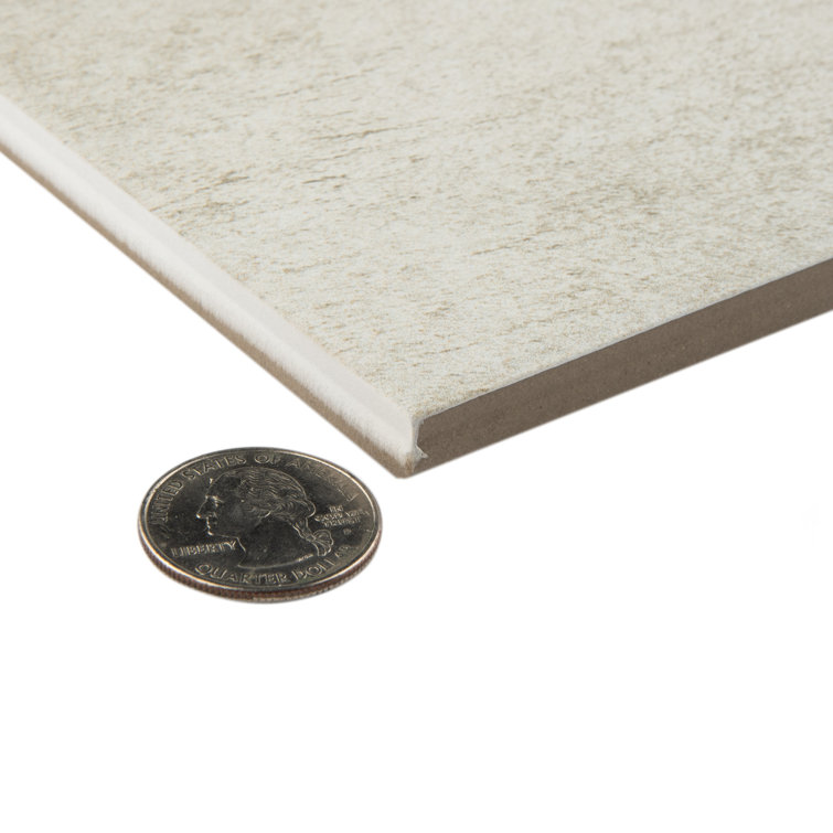 Nusa Taupe 9.75" x 9.75" Matte Porcelain Floor and Wall Tile