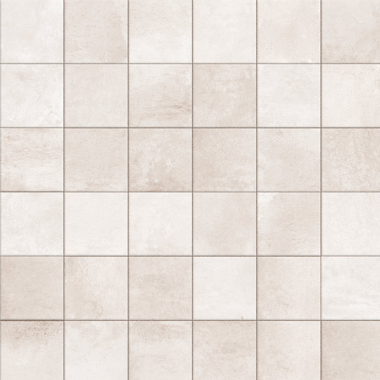 Nusa Taupe 9.75" x 9.75" Matte Porcelain Floor and Wall Tile
