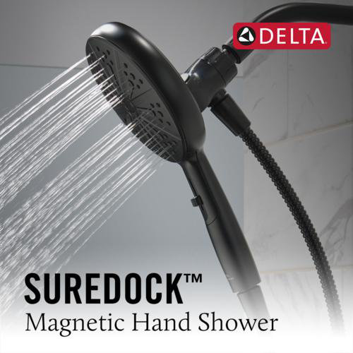 Matte Black Multi-Head Wall Mounted Shower System
