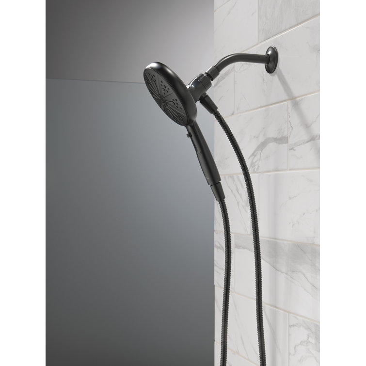 Matte Black Multi-Head Wall Mounted Shower System