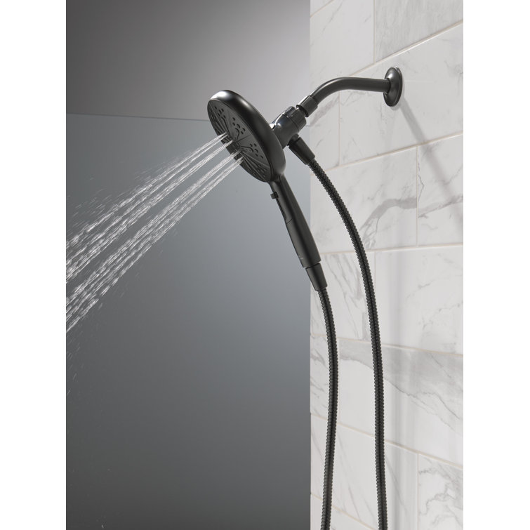 Matte Black Multi-Head Wall Mounted Shower System